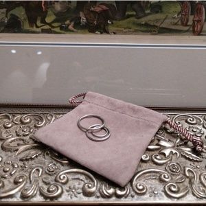 Set of Three Surgical Steel Seamless Segment Rings